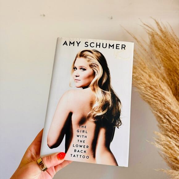 3/$20 Girl Back Tattoo Amy Schumer White Black Hardcover Memoir Coffee Tabl Book - Picture 2 of 6